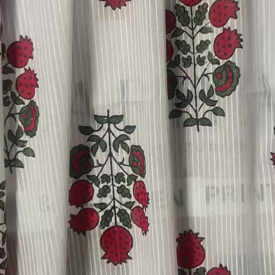 Full layout of 2.75 yards dooria lawn dupatta with four-sided lace trim by Zariyat by Sumera
