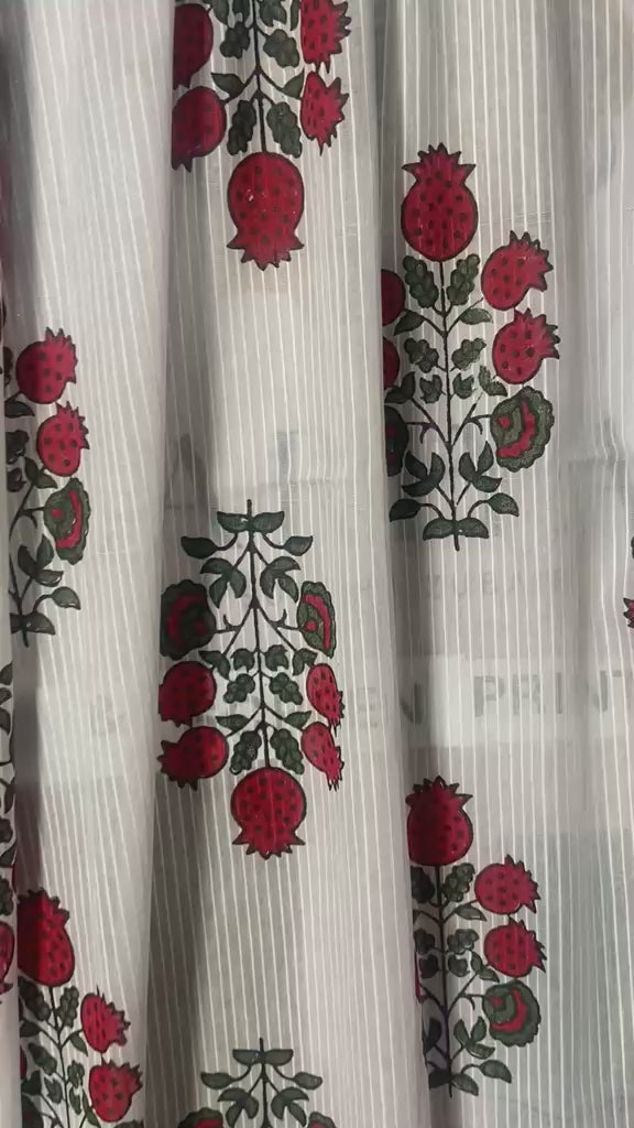 Full layout of 2.75 yards dooria lawn dupatta with four-sided lace trim by Zariyat by Sumera